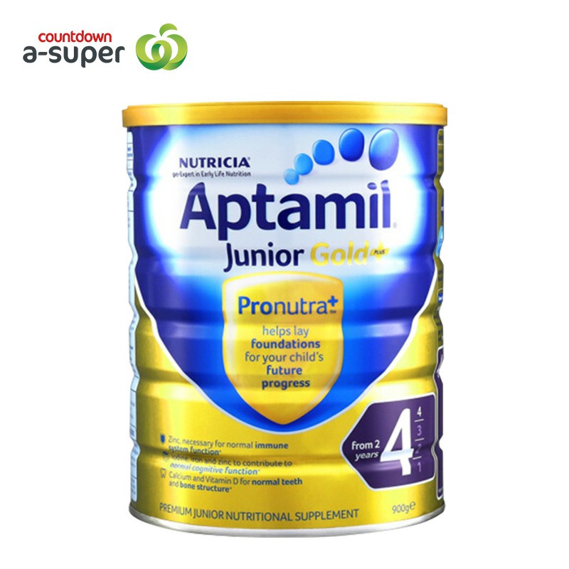 Aptamil loves his 4 pack 900g/ cans of infant formula milk powder.